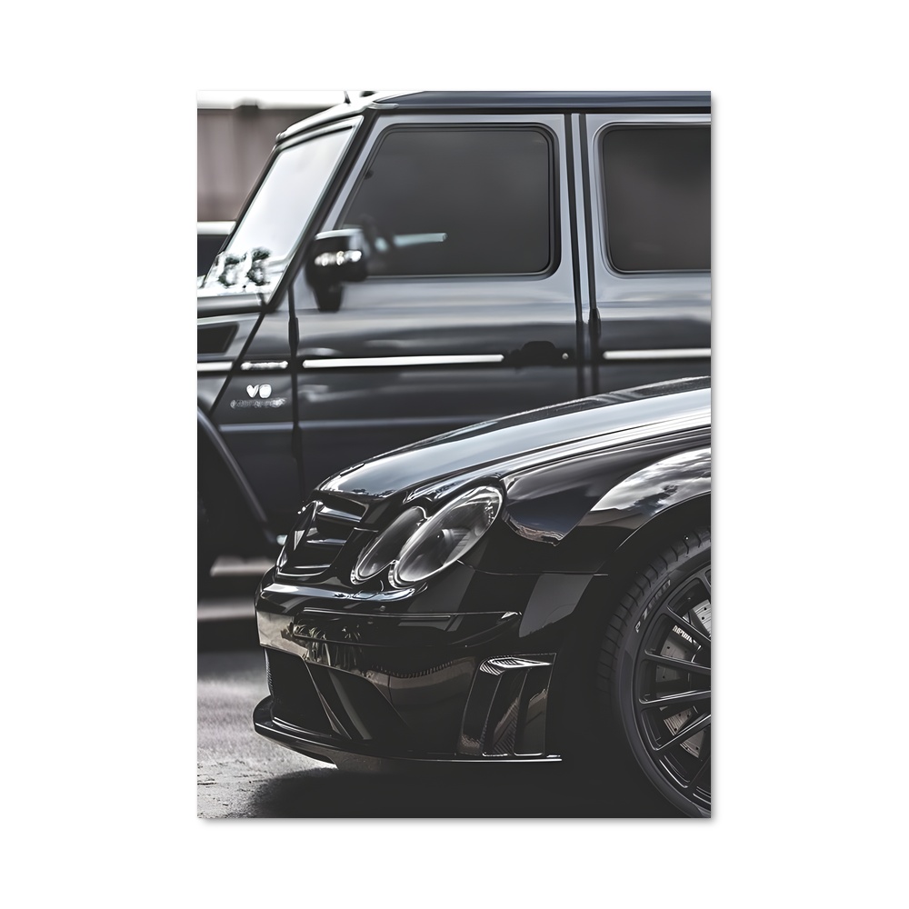 Poster Clk amg magnifique black series